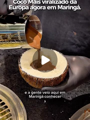 Vídeo: o coco mais viralizado da Europa, agora em Maringá
